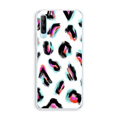 Cheetah color: Huawei P Smart Pro Transparant Hoesje
