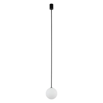 Lyora Glazen plafondlampKier L zwart - 140cm - 10310