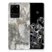 Samsung Galaxy S20 Ultra | TPU | Siliconen hoesje | Beton Print