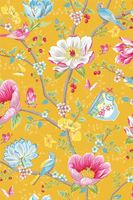Pip Studio Chinese Garden Vliesbehang Geel