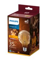 Philips 67360400 LED-lamp Energielabel F (A - G) E27 Globe 4 W = 35 W Warmwit (Ø x l) 9.5 cm x 14 cm Niet dimbaar 1 stuk(s) - thumbnail