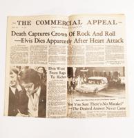 The Commercial Appeal Krant Aug 17, 1977 - Elvis Presley Overlijden - ORIGINEEL