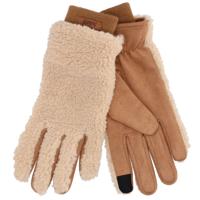 So Dutch Dames Fluffy Teddy Handschoenen Cognac