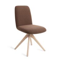 Jesper Home Eetkamerstoel 'Taiwa' Revolve Oak Bleach, kleur Rustic Rye