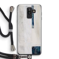 Meet you there: Samsung Galaxy J8 (2018) Transparant Hoesje met koord