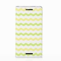 Nokia 2.1 2018 | Hoesje met Magneet | Waves Yellow