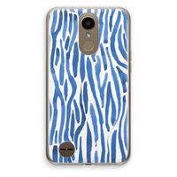 Blauwe nerven: LG K10 (2017) Transparant Hoesje Blauwe nerven: LG K10 (2017) Transparant Hoesje