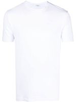 Malo t-shirt en coton stretch à manches courtes - Blanc