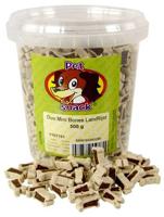 PETSNACK BOTJES MINI DUO LAM / RIJST