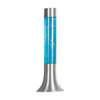 Steinhauer LavalampVolcan metaal met blauw - 4188ST Steinhauer LavalampVolcan metaal met blauw - 4188ST