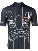 Charles Jeffrey Loverboy haut de cyclisme à imprimé graphique - Gris - thumbnail