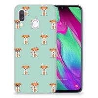Samsung Galaxy A40 | TPU Hoesje | Pups Samsung Galaxy A40 | TPU Hoesje | Pups