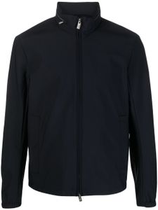 Emporio Armani blouson à fermeture zippée - Bleu