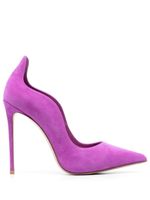 Le Silla escarpins Ivy 110 mm en daim - Violet - thumbnail