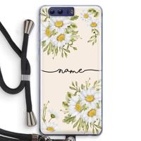 Daisies: Honor 9 Transparant Hoesje met koord