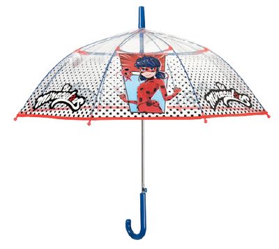 Zagtoon paraplu Ladybug 74 cm polyester transparant Zagtoon paraplu Ladybug 74 cm polyester transparant