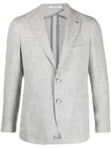 Tagliatore blazer boutonné à chevrons - Gris