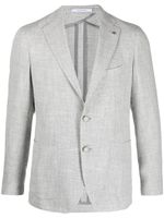 Tagliatore blazer boutonné à chevrons - Gris - thumbnail