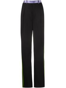 Haider Ackermann pantalon Bondi à bandes contrastantes - Noir