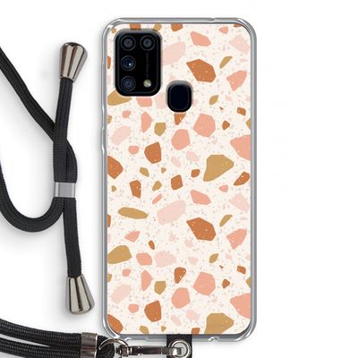 Terrazzo N°18: Samsung Galaxy M31 Transparant Hoesje met koord