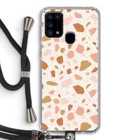 Terrazzo N°18: Samsung Galaxy M31 Transparant Hoesje met koord