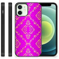 Hoesje TPU iPhone 12 Mini Barok Roze Hoesje TPU iPhone 12 Mini Barok Roze