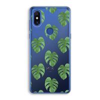 Monstera leaves: Xiaomi Mi Mix 3 Transparant Hoesje