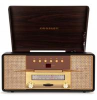 Crosley Rhapsody Platenspeler Entertainment Set - Mahonie Crosley Rhapsody Platenspeler Entertainment Set - Mahonie