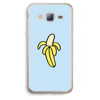 Banana: Samsung Galaxy J3 (2016) Transparant Hoesje - thumbnail