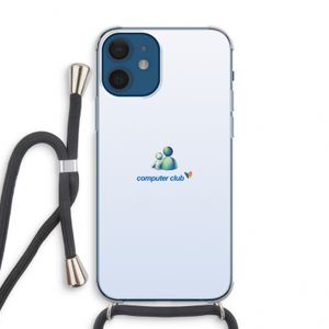 MSN: iPhone 12 mini Transparant Hoesje met koord