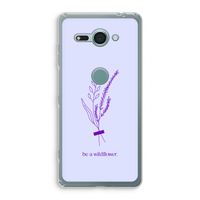 Be a wildflower: Sony Xperia XZ2 Compact Transparant Hoesje