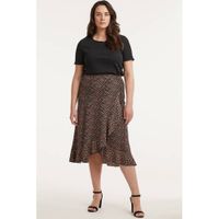VERO MODA CURVE top VMGRUNT zwart - thumbnail