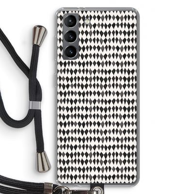 Crazy shapes: Samsung Galaxy S21 Transparant Hoesje met koord