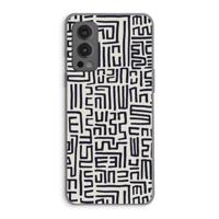 Moroccan Print: OnePlus Nord 2 5G Transparant Hoesje