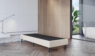 2dekans Harde Box Zonder Matras 80 x 200 Beige - (Gaatje achterkant)