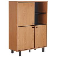 Beliani - PARAMOUNT - Sideboard - Lichte houtkleur - Vezelplaat - thumbnail