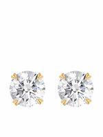 Pragnell puces d'oreilles Windsor en or blanc 18ct ornées de diamants 1.20ct - thumbnail