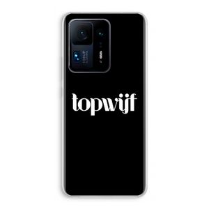 Topwijf Zwart: Xiaomi Mi Mix 4 Transparant Hoesje