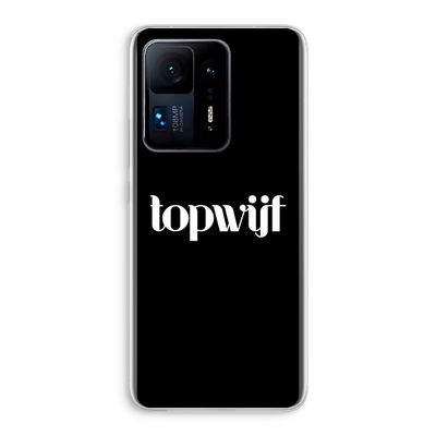 Topwijf Zwart: Xiaomi Mi Mix 4 Transparant Hoesje