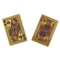 Speelkaarten - 54 kaarten - goud - klassiek - kaartspel