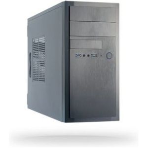 Chieftec CASE Midi LCX-01BL-BL-B noPSU computerbehuizing
