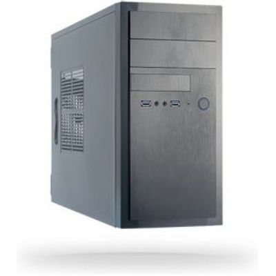 Chieftec CASE Midi LCX-01BL-BL-B noPSU computerbehuizing