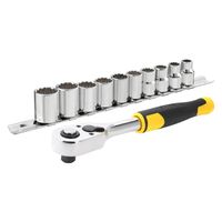 Stanley handgereedschap Ratelset 3/8" 72t 11 delig - STMT82670-0 - STMT82670-0 Stanley handgereedschap Ratelset 3/8" 72t 11 delig - STMT82670-0 - STMT82670-0