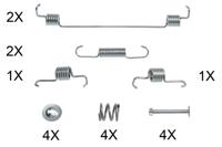 Toebehoren, remschoen f.becker_line, u.a. für Nissan