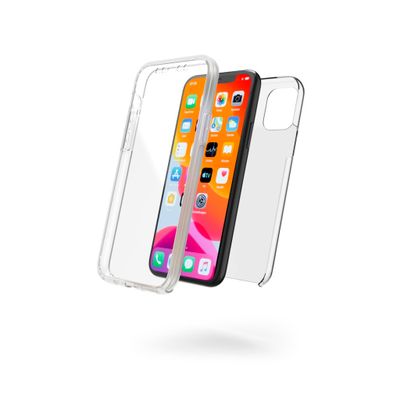 Hama Cover 360° Protection Voor Apple IPhone 11 Pro Max 2-delig Transparant