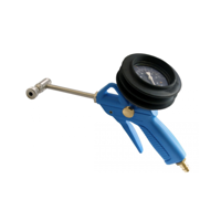 Dunlop Luchtpistool met draaibare kop en manometer + Dunlop Luchtpistool met draaibare kop en manometer +