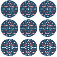 Bosch Accessoires EXPERT 9-delige set Schuurschijf O780 met film onderlaag, 150 mm, 3xG80; 3xG120; 3xG180 - 2608902448 - thumbnail