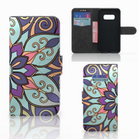 Samsung Galaxy S10e Hoesje Purple Flower