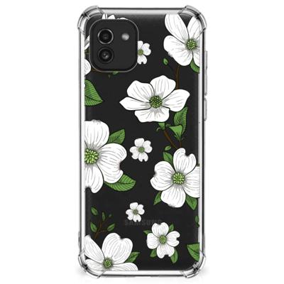 Samsung Galaxy A03 Case Dogwood Flowers Samsung Galaxy A03 Case Dogwood Flowers