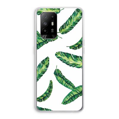 Lange bladeren: Oppo A94 5G Transparant Hoesje